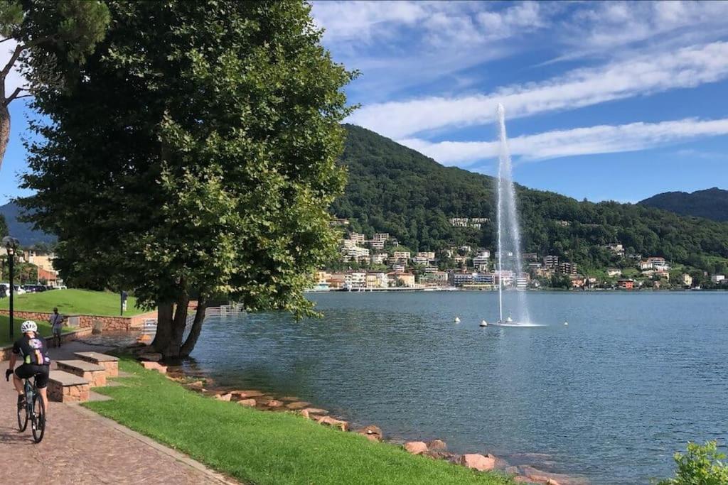 Tresa Bay House - Lugano Lake Lavena Ponte Tresa Exteriér fotografie