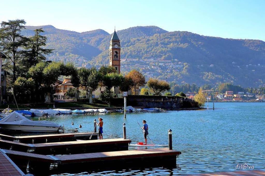 Tresa Bay House - Lugano Lake Lavena Ponte Tresa Exteriér fotografie